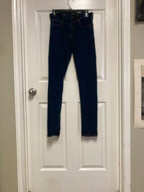 ROHM jeans slim fit dark blue wash size 30 x 32 men's